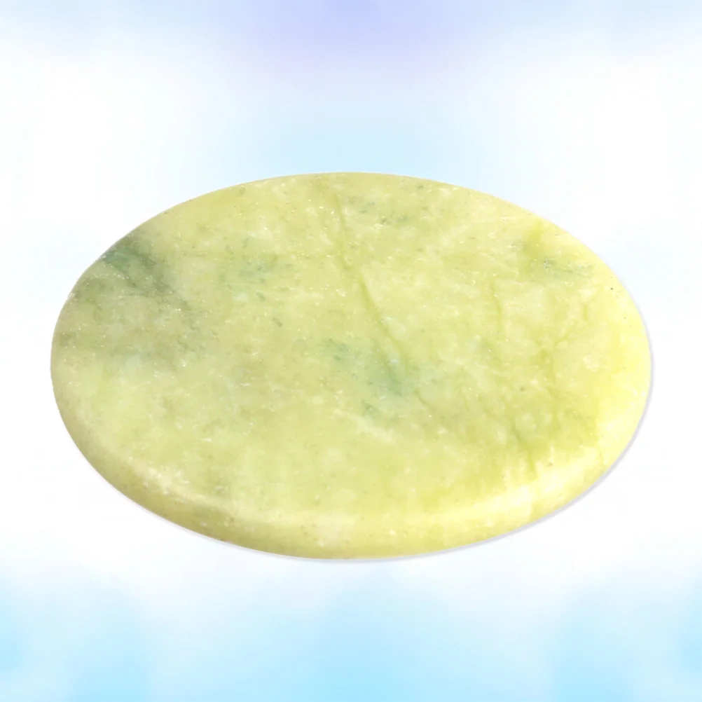 Support de palette de colle pour Extension de cils, pierre de Jade, tampon rond, outil d'application résistant à l'séchage, outils d'extension de cils