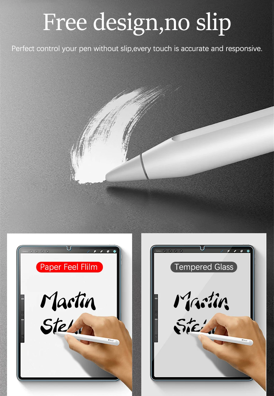 3 Stück Papiergefühl wie Displayschutzfolie für Alldocube iplay70 mini ultra pro iplay 70 60 50 mini pro iplay60 iplay50 Film ohne Glas – Detail 7