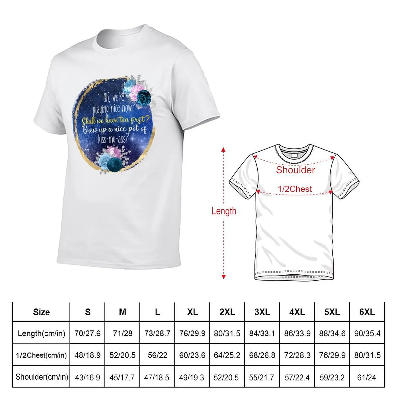 The Iron Fey T-Shirt cotton t shirts high quality anime t shirts oversize T-Shirt