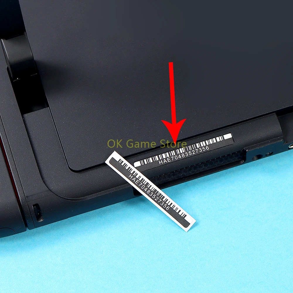 5PCS Replacement For Switch2 Barcode Sticker Label Anti-disassembly Bar Code Sticker For NS2 Switch2 Game Console Accessories
