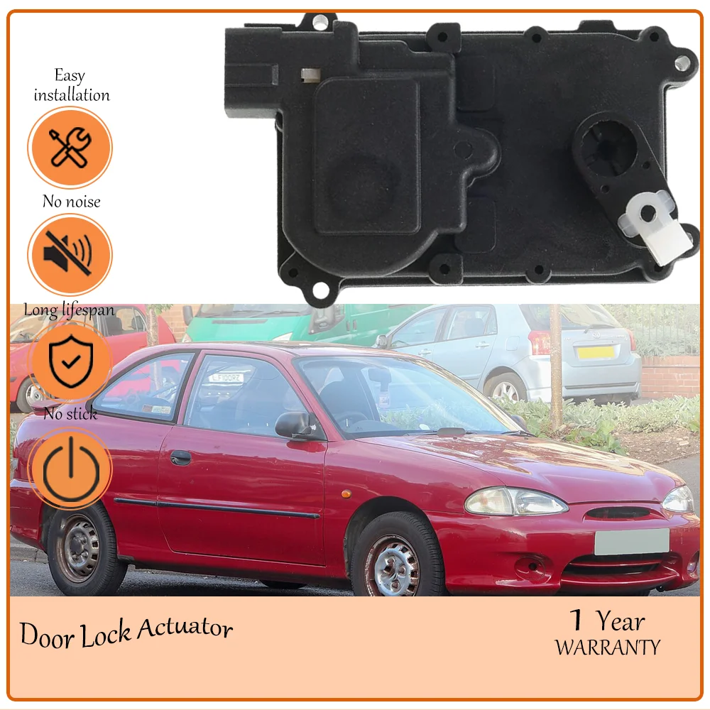 

Rear Left Door Lock Actuator Compatible With Hyundai Accent 1994-1999 Replace OE 9577022011 9578022011 9573522011 9575522011