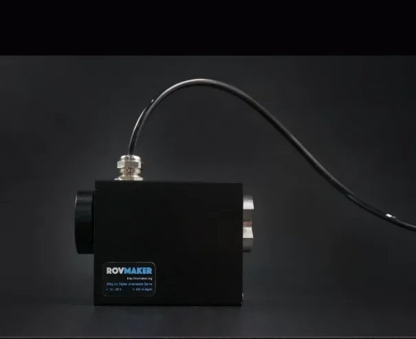 ROV waterproof servo motor, underwater robotic arm, robot fish actuator, high torque underwater digital servo