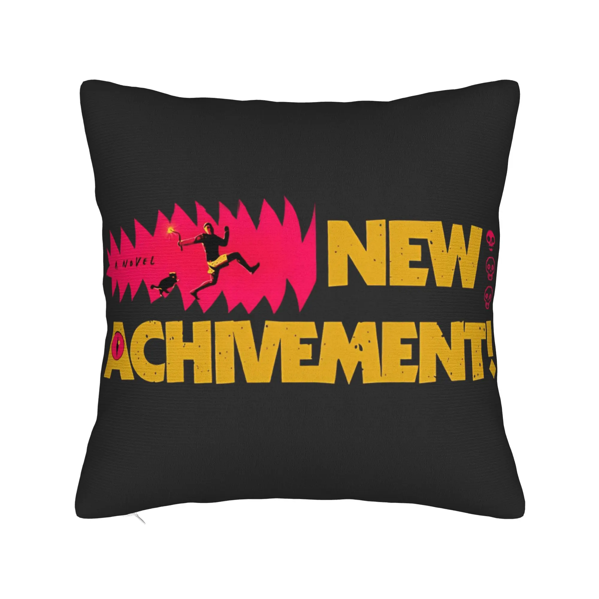 Dungeon Crawler Carl New Achievement Pillow Case  Morden Pillow Cover Square Pillowcases For Sofa Car Home Decor