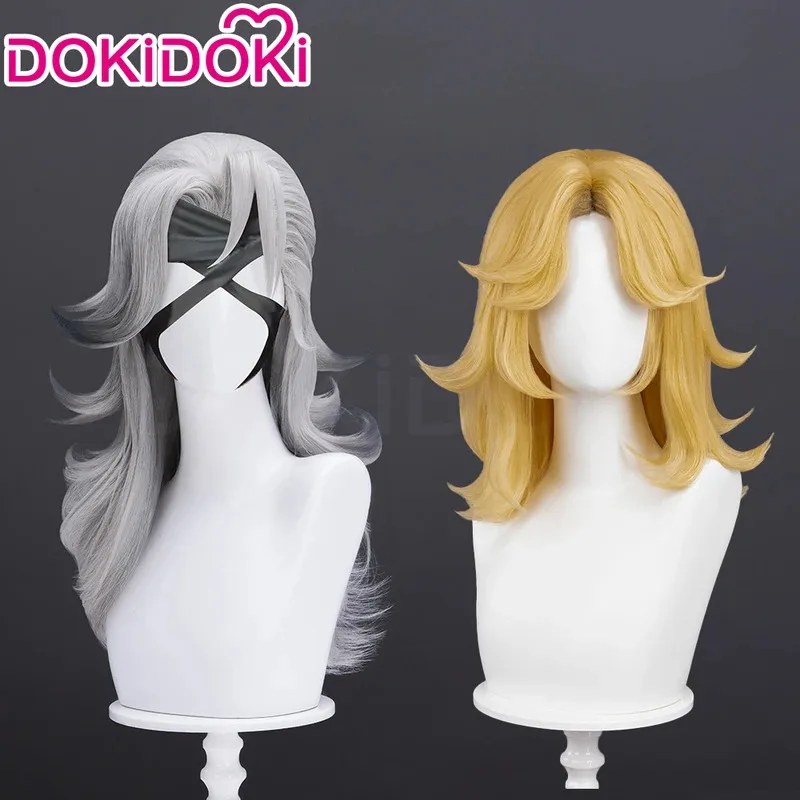 

Susann Stormm Wig Game DokiDoki Women 45cm Long Hair Invisible Susann Stormm Cosplay Free Wig Cap