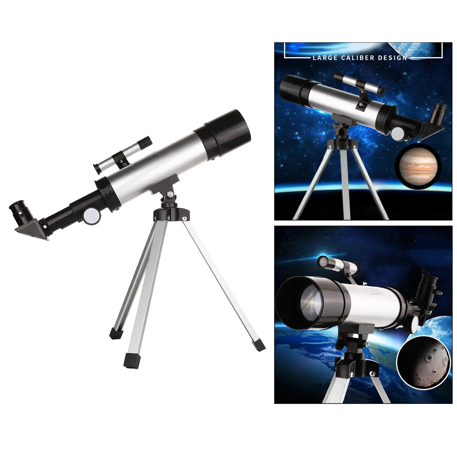 Gazechimp F36050 90X Outdoor Monocular Astronomical Reflector Telescope Set w/