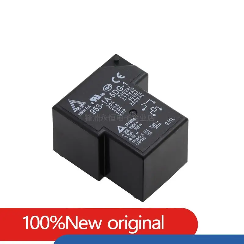 100%Original New HSIN DA 953-1A-5DG-1 5VDC 953-1A-12DG-1 12VDC 953-1A-24DG-1 -2 24VDC 4PIN 5PIN 30A Power Relay