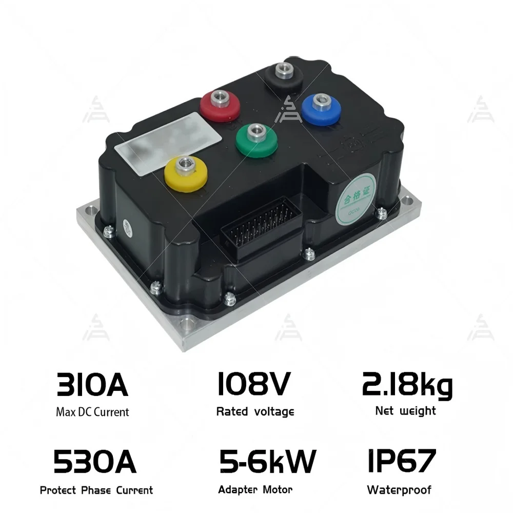 Fardriver ND108530 Programmable 108V 6000W E-Bike Motor Controller Adjustable Sine Wave High Efficiency for E-Motorcycle/Scooter