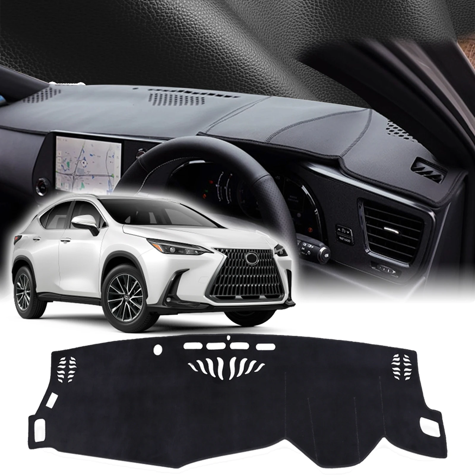 

Подходит для Lexus NX 350h 450 AZ20 2022-2026 DashMat Солнцезащитный козырек Автомобильный коврик для приборной панели, защитный ковер, аксессуары