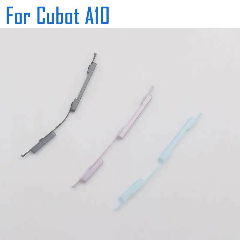 جديد الأصلي Cubot A10 حجم الطاقة زر مفتاح الهاتف الخليوي الجانب زر الملحقات ل Cubot A10 هاتف ذكي