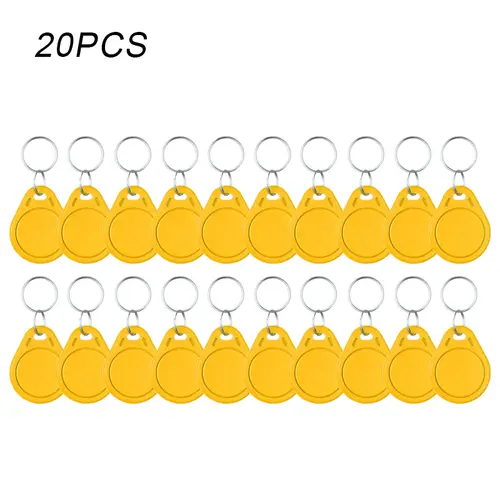 UID 5/10/20PCS 13.56Mhz RFID Replaceable write smart token Multi-colour Copy Keychain Write Copy Clone Clasp tag for Mif 1k S50 - Image 14
