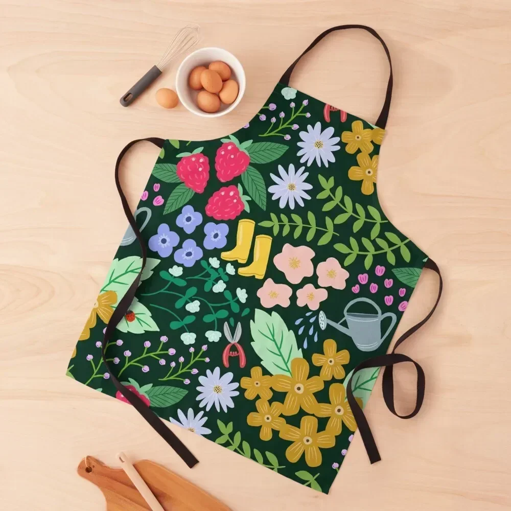 

Gardening Day - Green Apron Salon Cleaning Products For Home professional kitchen Apron