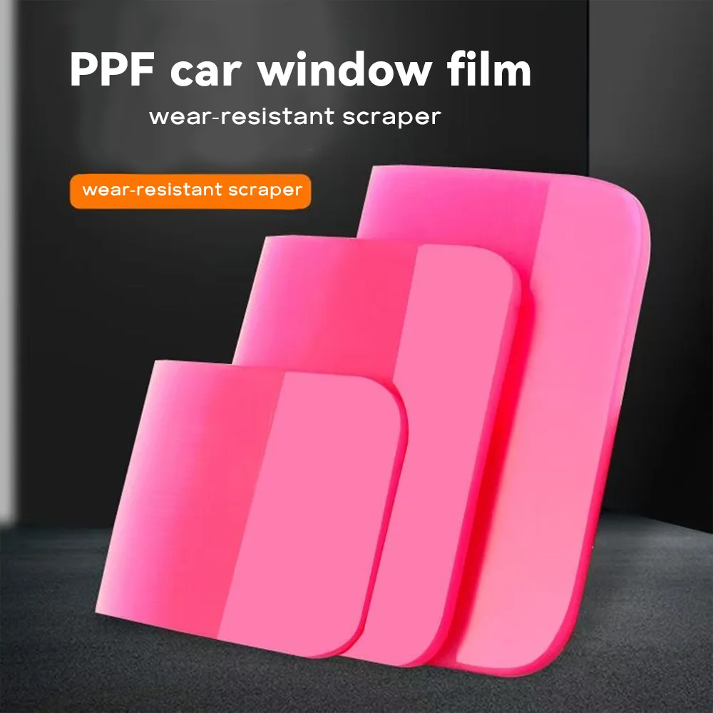 PPF Squeegee Soft TPU Rubber Squeegee Anti-Scratch PPF Film Spatula Water Wiper Blade Scraper Car Vinyl Wrap Window Tint Tools