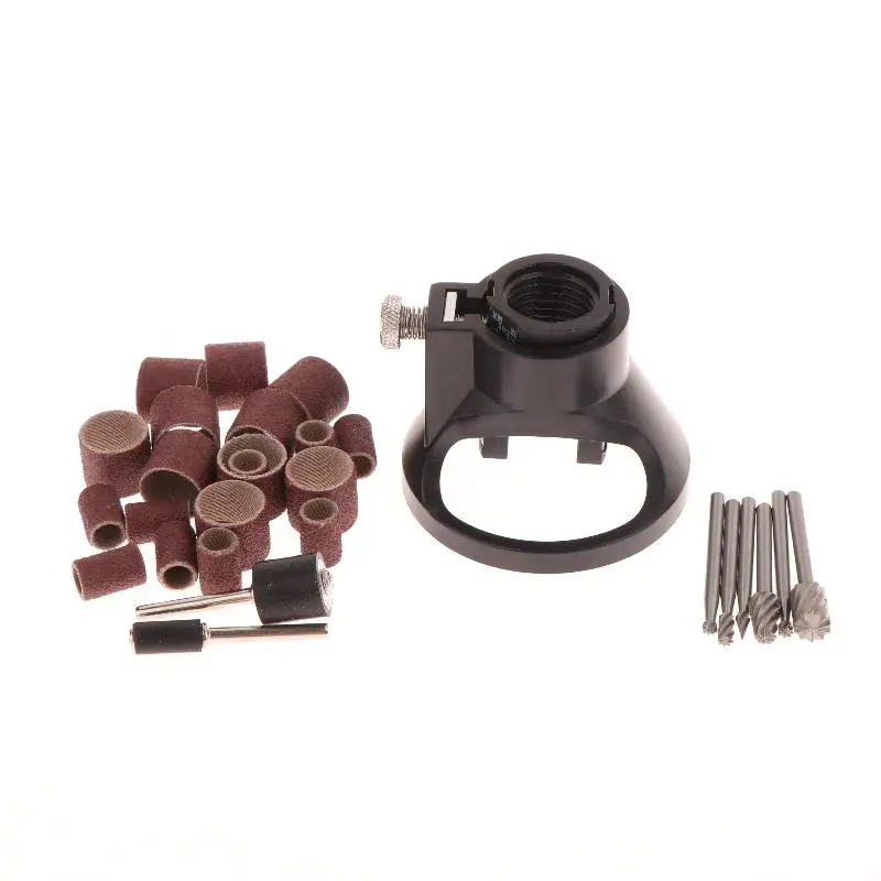 Guide Attachment Twist Drill Bit Rotary Router Milling Cutter Wood Carving Tool Kit Dedicated Locator Woodwork Tool