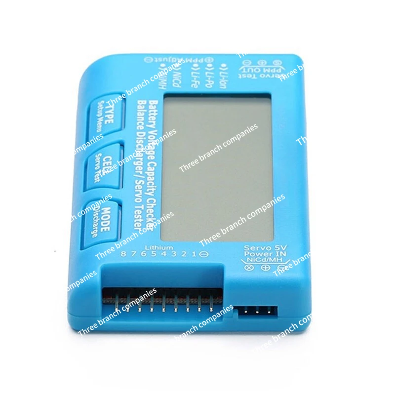

8 8S Electric Display Servo Test, Narrow Frequency Servo Tester Battery Discharge Backlight Display