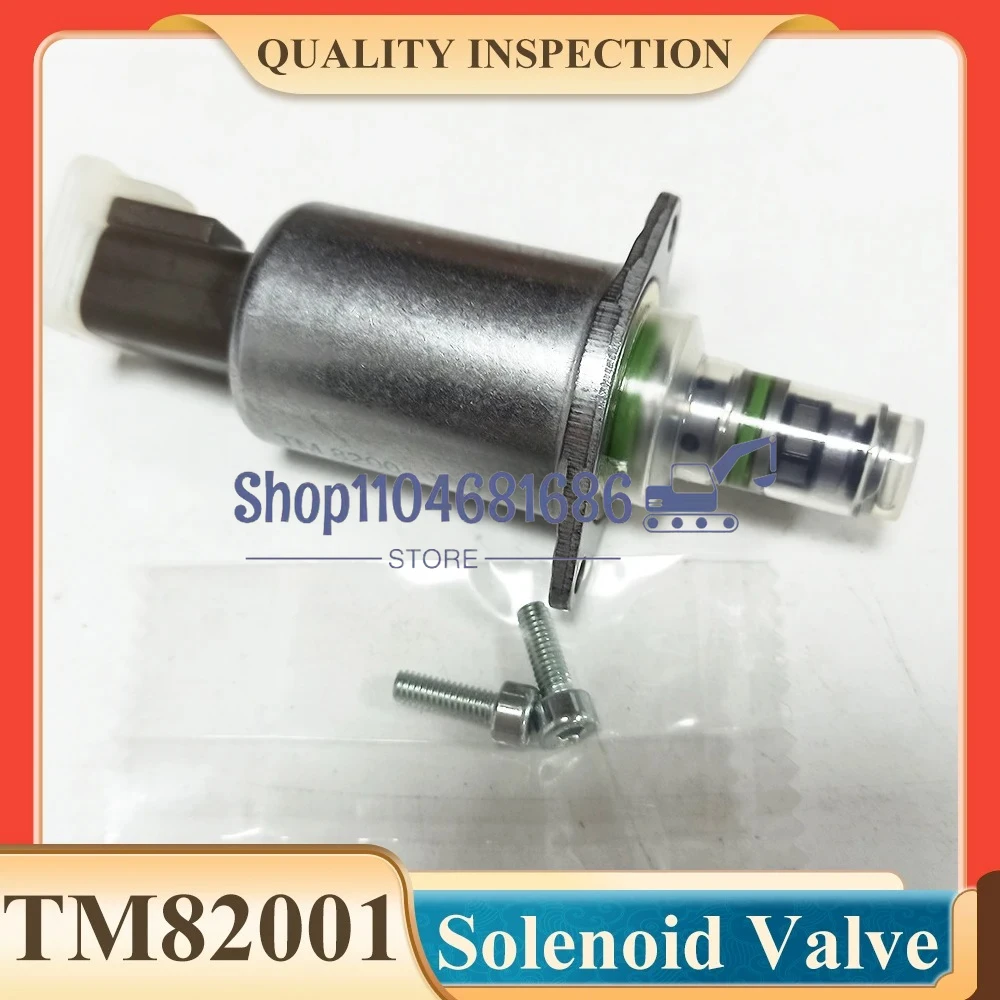 

TM82001 TM82002 12V 24V Hydraulic Pump Solenoid Valve for 307E2 308E 310 Mini Hydraulic Excavator