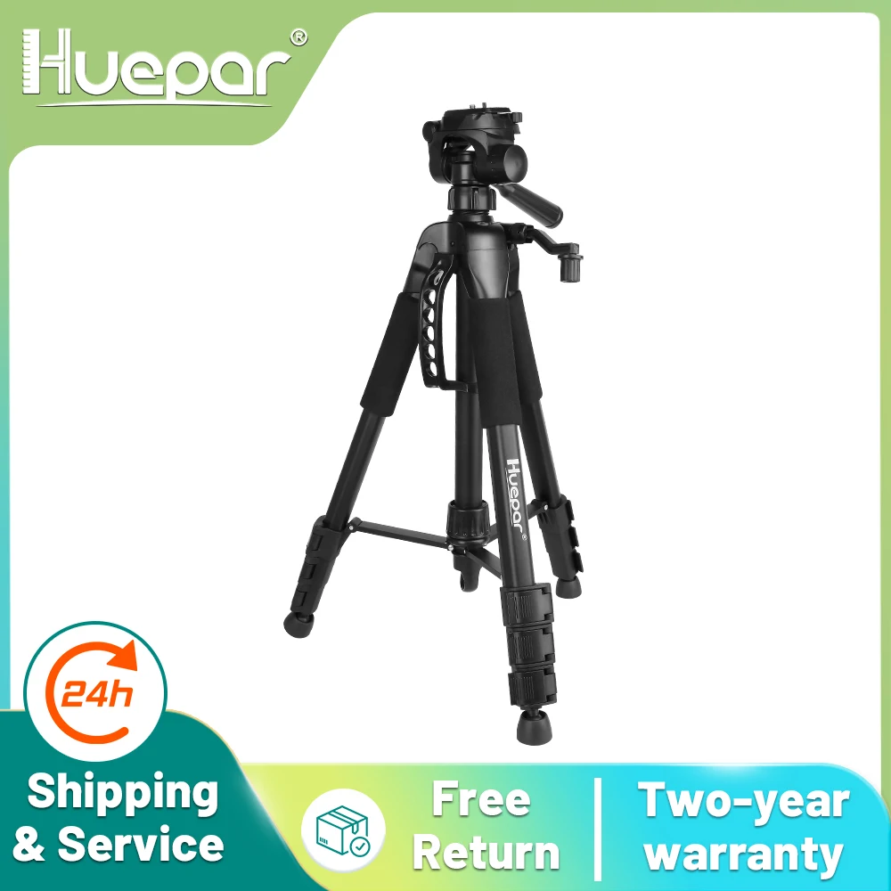 Huepar Multi-function Travel Camera Tripod 56