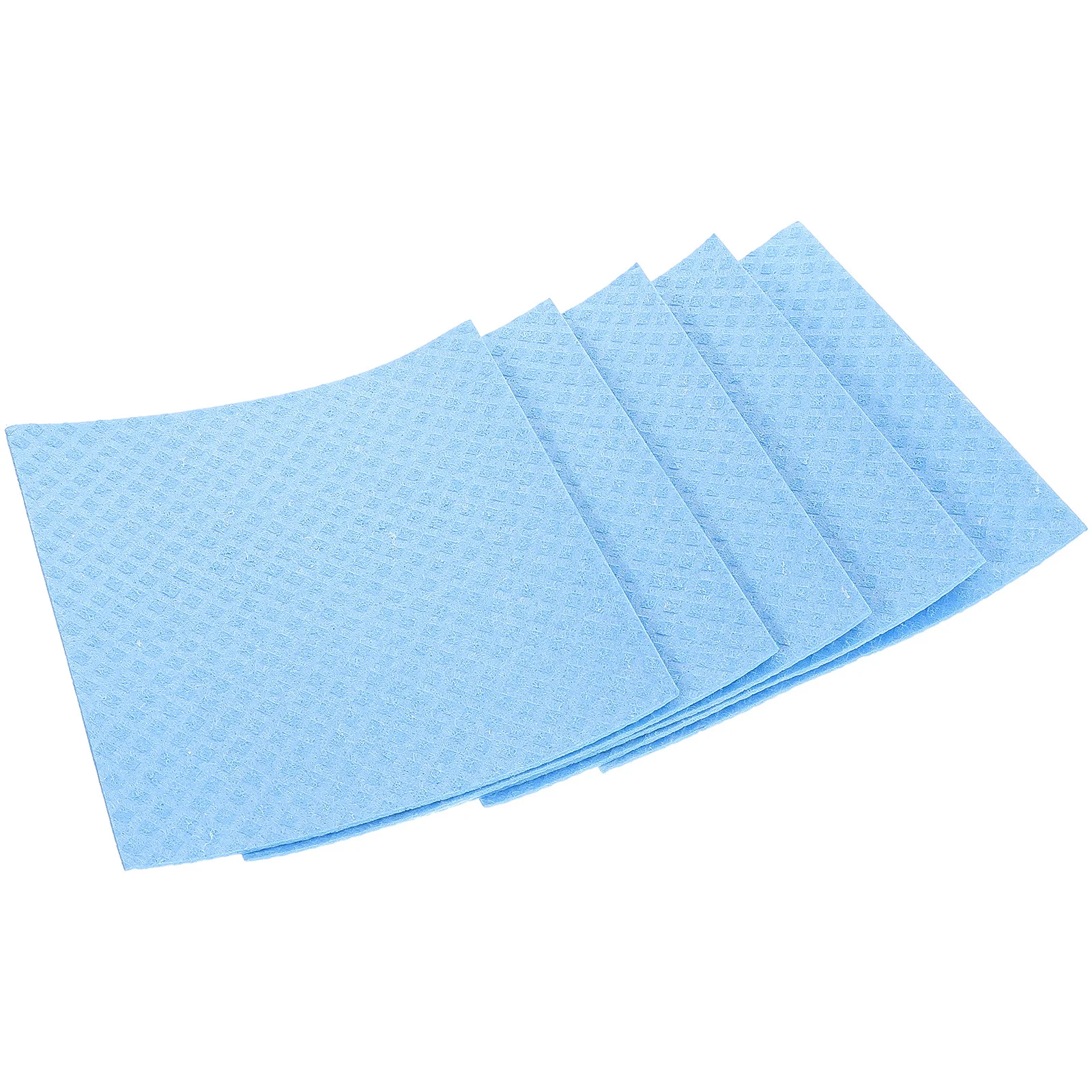 

5Pcs Wood Fiber Dishcloths Reusable Kitchen Cleaning Cloths Durable Washing Towels for Dish Cleaning Dish Cloths