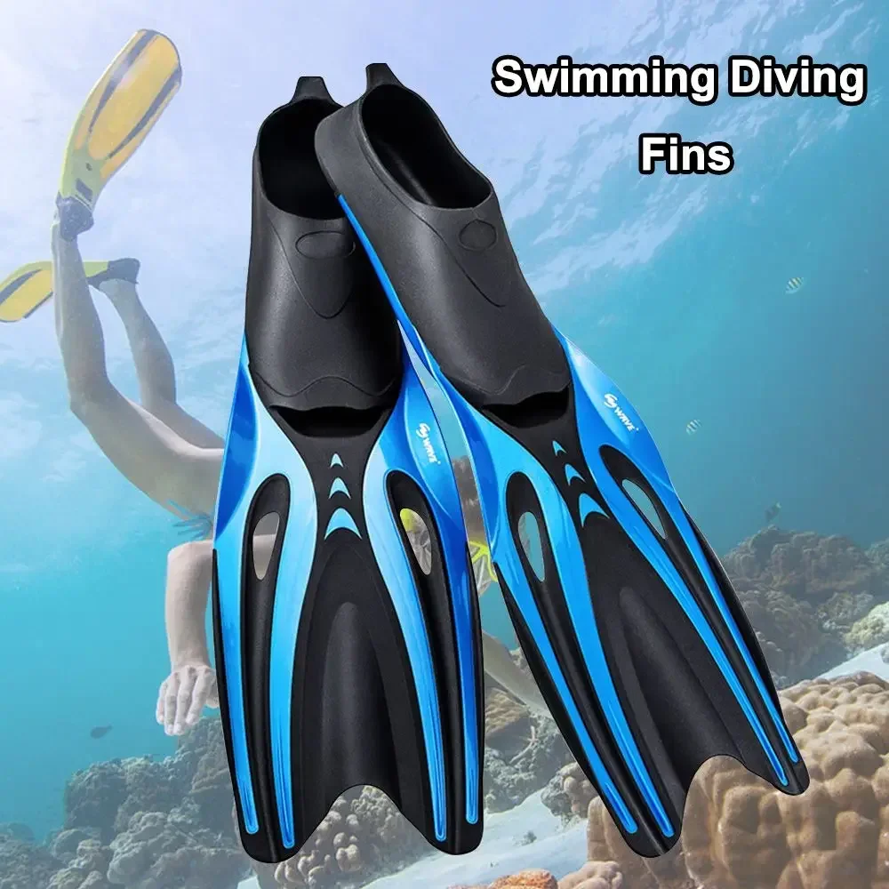 

Professional Adult Flexible Comfort TPR Non-Slip Swimming Diving Fins Rubber Snorkeling Swim Flippers Water Sports Beach Shoes