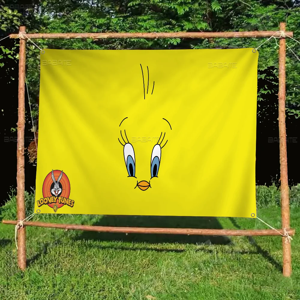 Looney Tunes T-Tweety Bird Advanced Printing Commercial Advertising Flag Company Party Banner