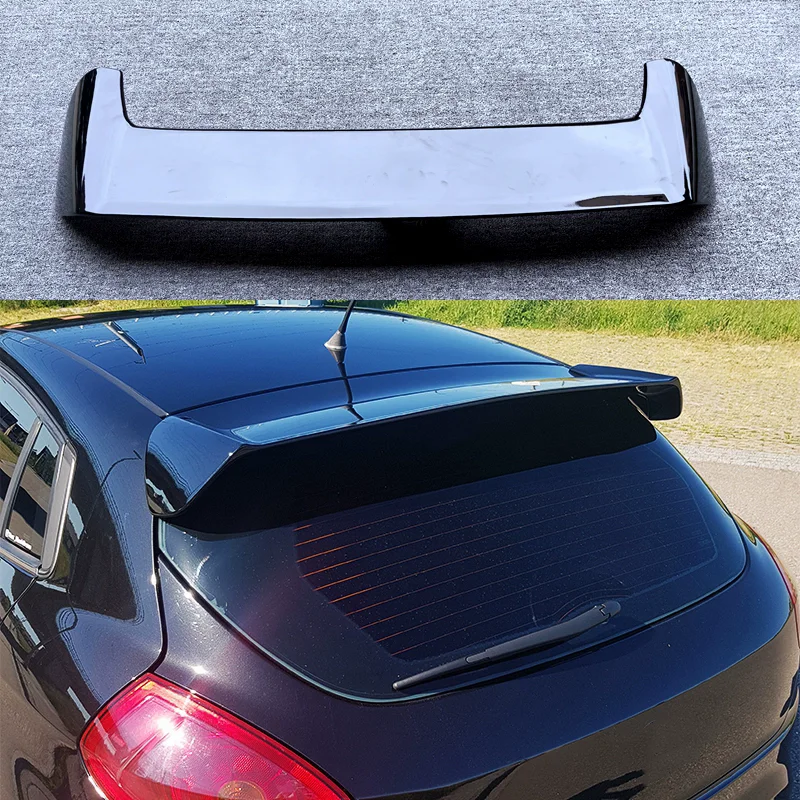 Tail Wing for FIAT Bravo 2008-2014 modified Gloss Black ABS Rear Spoiler Top Wing body kit Car Accessories