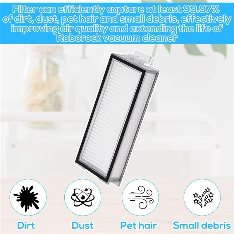 【Flash Sale】Washable Replacement Filters For Roborock Q5 Pro/Q5 Max/Q5 Pro+/Q7/Q7 Max+/Q8 Max/Q8 Max+ Replacement Part