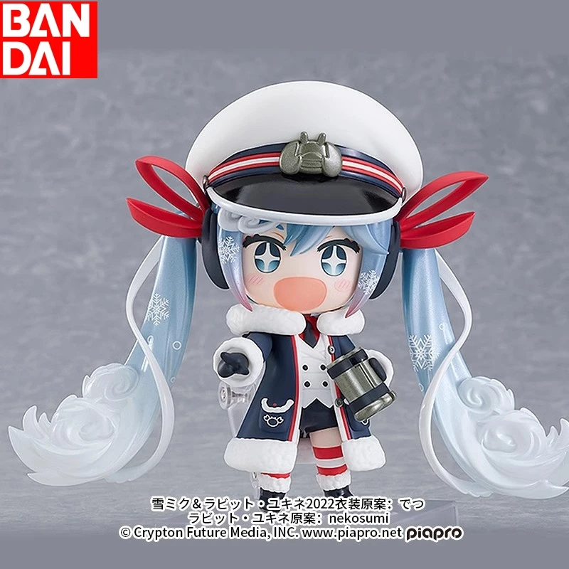 

Spot Anime Hatsune Miku Snow Miku Grand Voyage Ver. Exquisite Fashion Model Action Figures Collectible Beautiful Girl Toy Gift