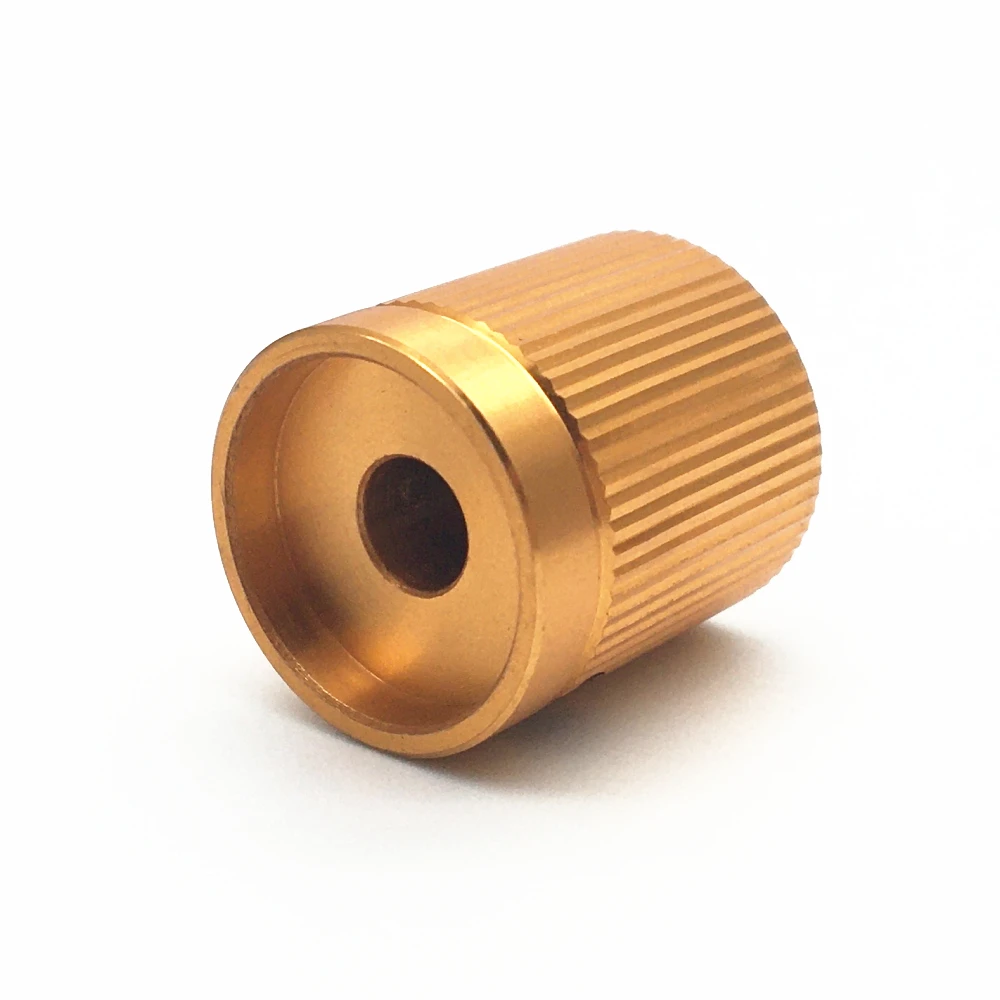 1 stücke Aluminium Legierung Potentiometer Drehknopf Volumen Audio Elektrische Gitarre Bass Knob 20X22mm (D * H)