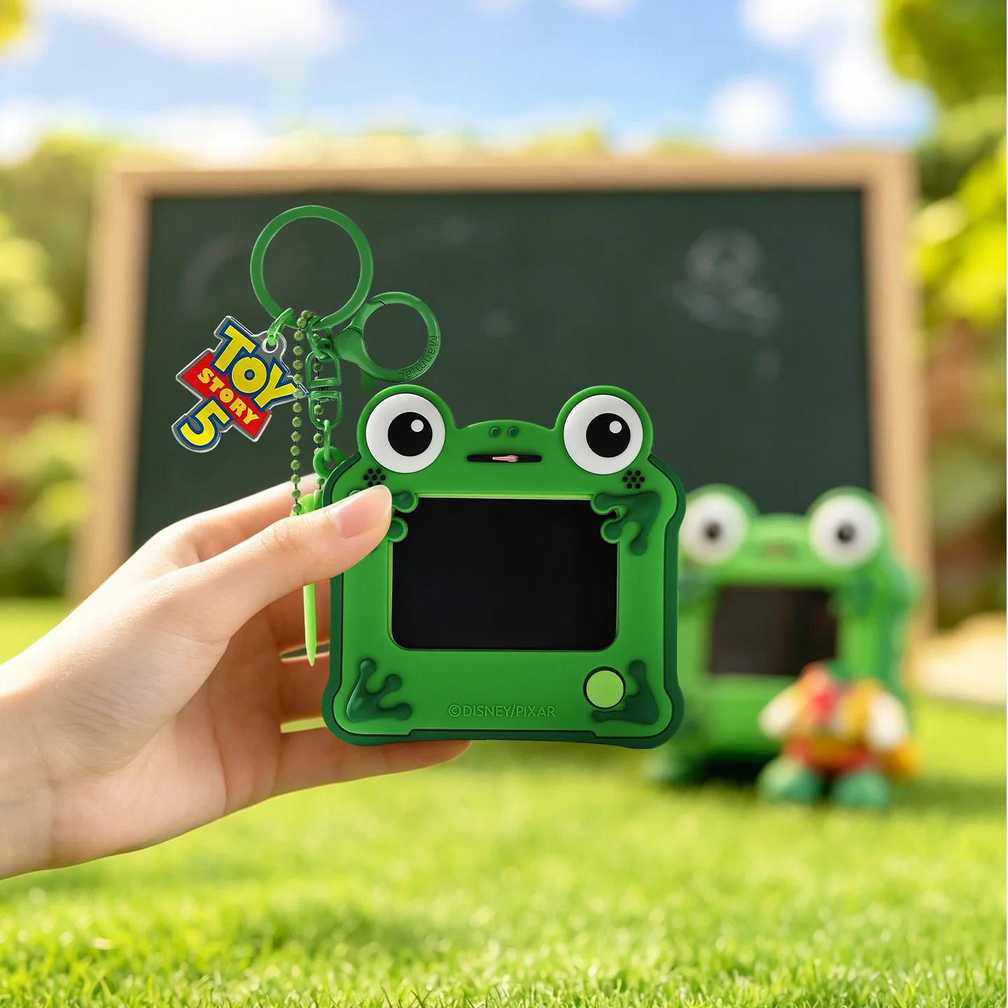 Toy Story 5 Lilypad Cute Frog Drawing Board Keychain Lily Pad Backpack Bag Decor Ornaments Tv Peripherals Lilypad Accessory Toys