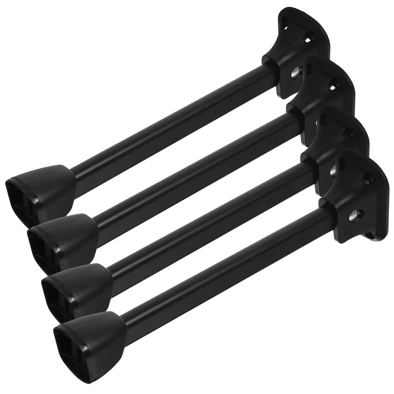 4Pcs Heavy Duty Table Legs Folding Iron Sturdy Furniture Coffee Bedside Small Desk Bench Drop Leaf