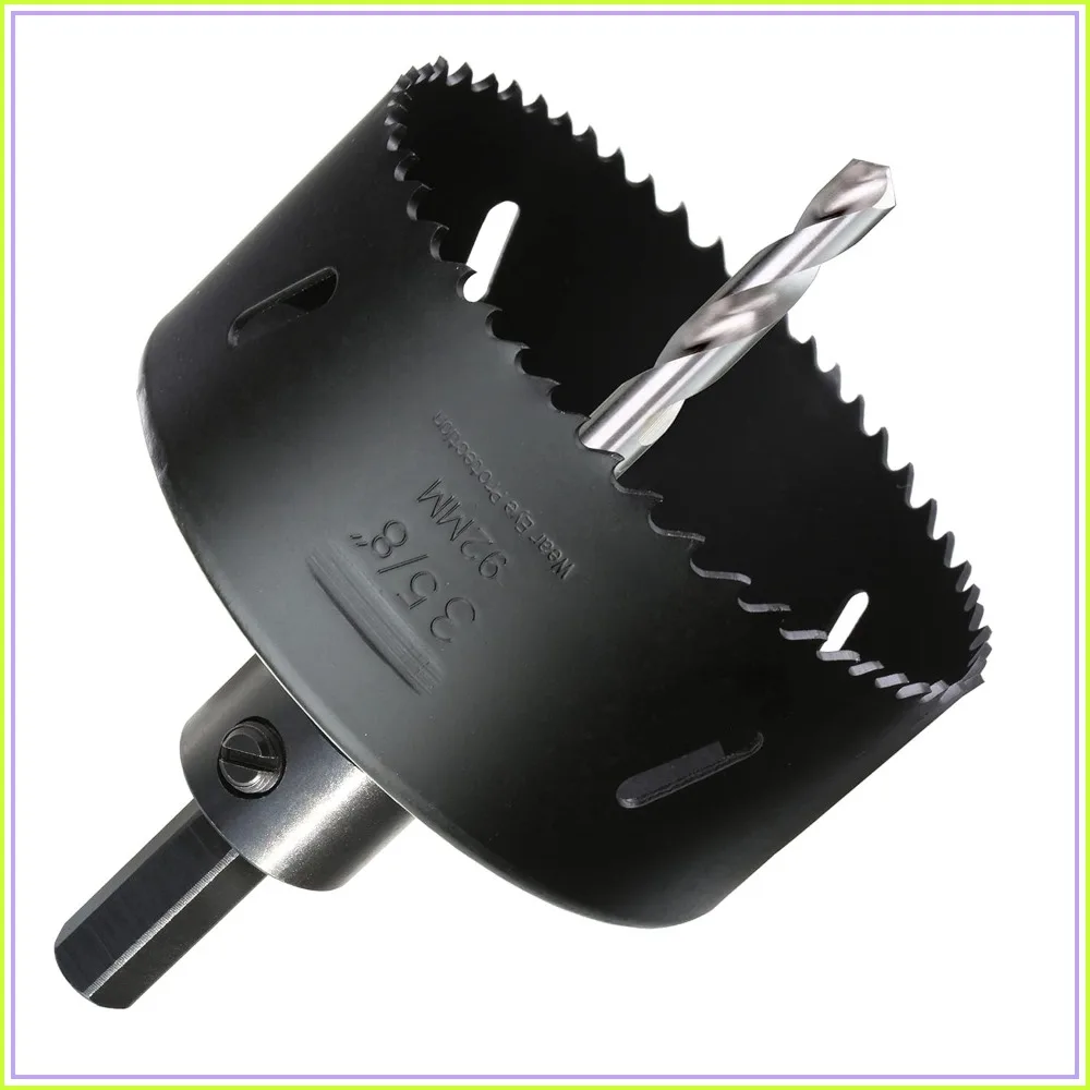 

3-5/8" Bi-Metal Hole Saw for Wood, Metal, Drywall & More