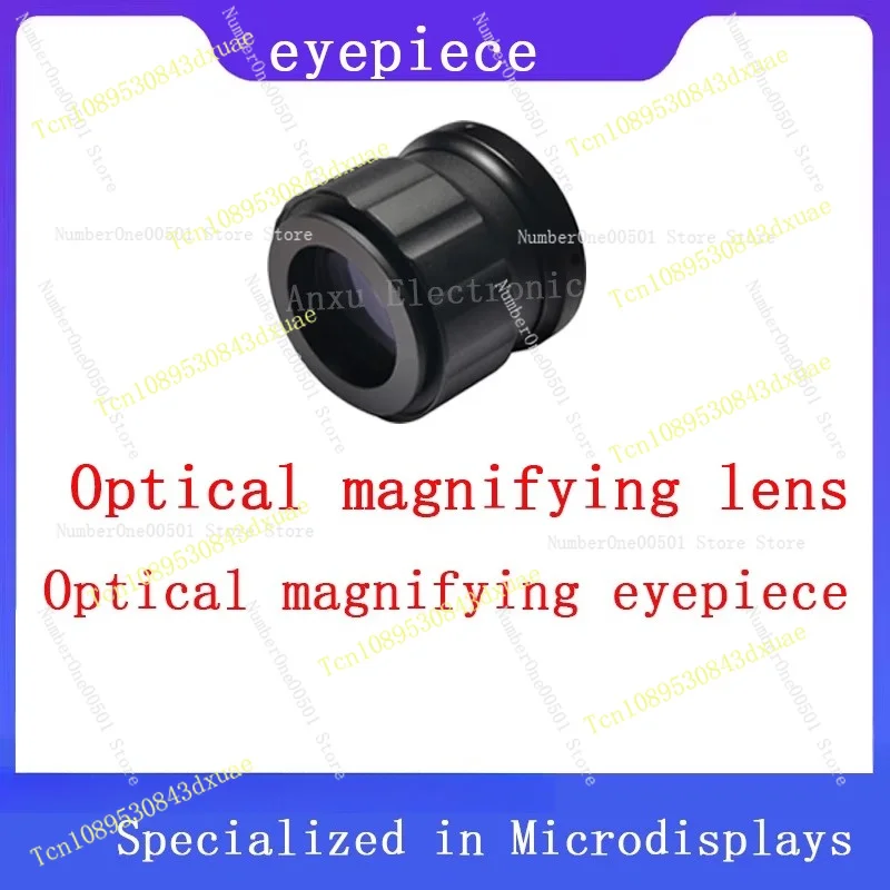 OLED optical magnifying lens 10x12x16x professional monocular focusing eyepiece gun aiming digital sight eyepiece