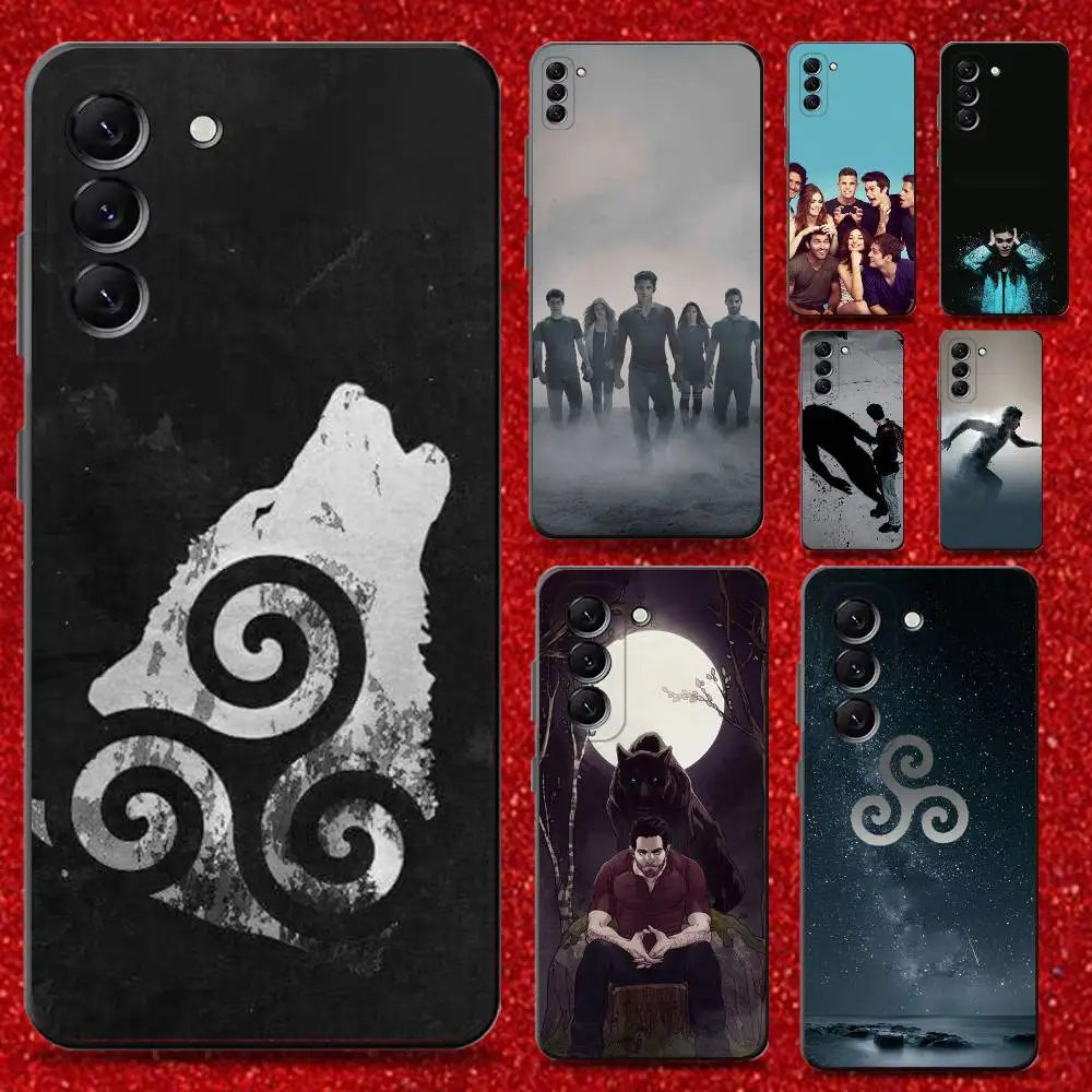 

Teens Wolfs TV Dramas Phone Case For Samsung Galaxy A13,A21s,A22,A31,A32,A52,A53,A71,A80,Soft Black Shell