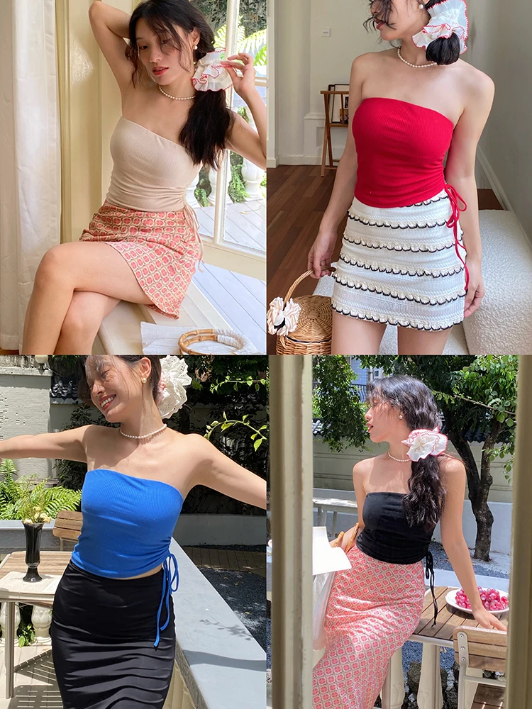 

Женский топ-труба Ooh Itch со съемной накладкой на грудь, верхняя одежда для похудения, хлопковая винтажная одежда для поездок на работу