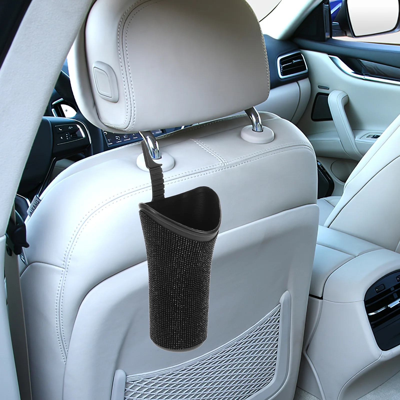 

Luxurious Bling Car Umbrella Holder Stylish Interior Organizer for Auto Accessories and Multifunctional Storage
