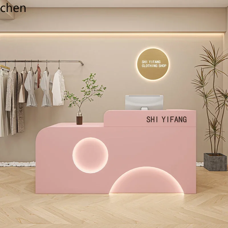 

YFY beauty salon checkout page Clothing shop desk Art dance training class Company reception desk