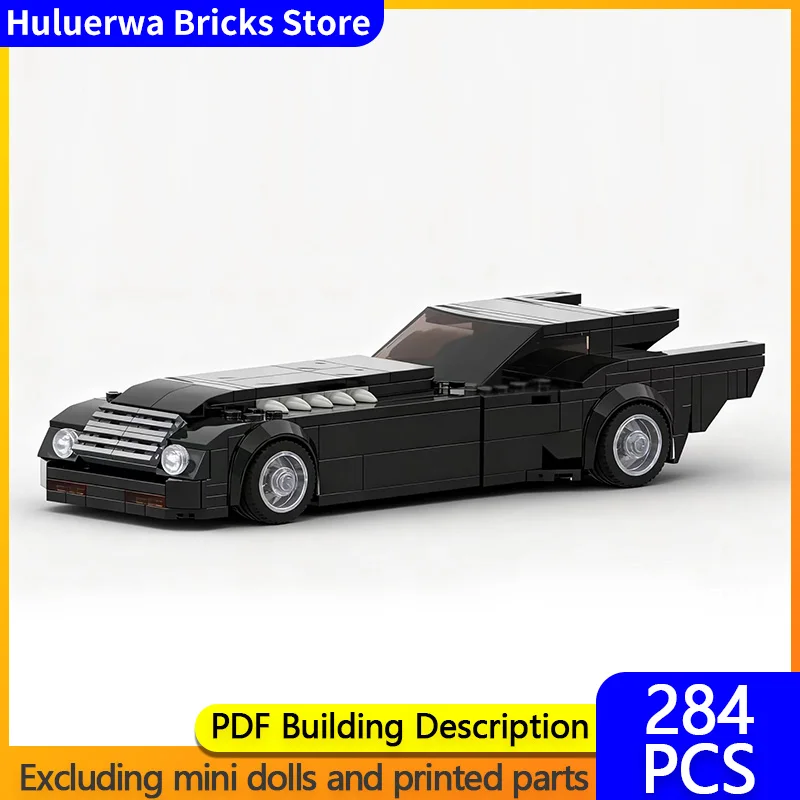 

Популярная аниме-модель городского автомобиля MOC, строительные кирпичи, военный автомобиль, модульная технология, детские праздничные подарки, сборные игрушки, костюм