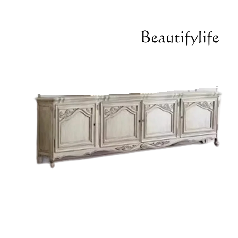 

Storage High TV Stand Luxury Nordic Organizer Universal Living Room Tv Table Modern White Designer Fernsehen Tisch Furniture