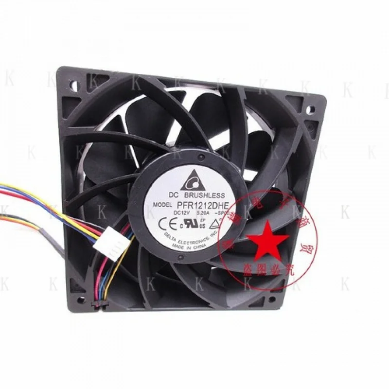 

C for Delta PFR1212DHE-SP00 FAN 12VDC 120X38MM Cooling Fan