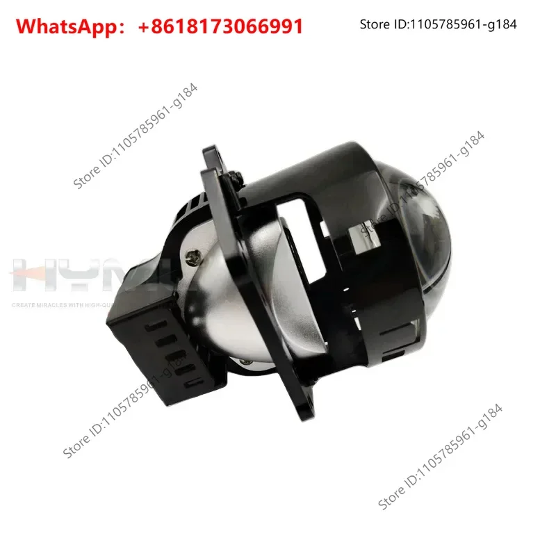 Car Bi LED dual lens headlight 55w high brightness spotlight 3-inch non-destructive installation H4 modified headlight