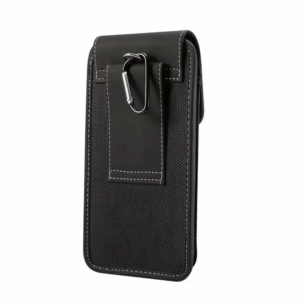

Durable Vertical Nylon Colth Phone Pouch Belt Clip Horizontal Men's Phone Bag Cellphone Waist Bag Phone Case Phone Clip