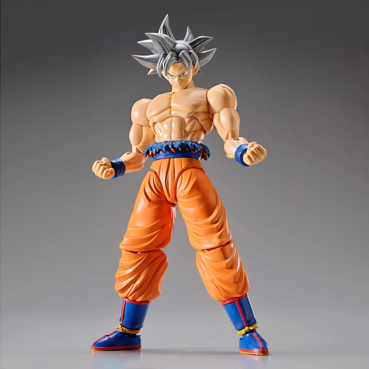 Genuine Bandai Original DRAGON BALL Figure Model Kits Figure-rise Standard Anime Son Gokou Ultra Instinct Action Model Toys