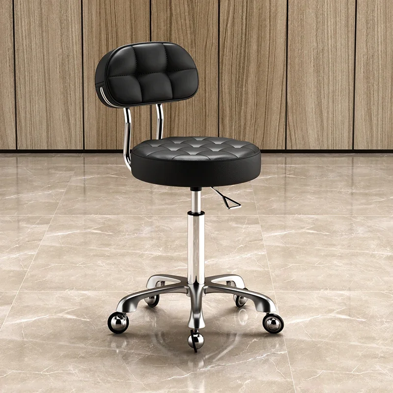 

Nail Stool Beautician Barber Chair Stool Dresser Barber Chair Shop Swivel Lifting Stool Silla De Barberia Salon Furniture