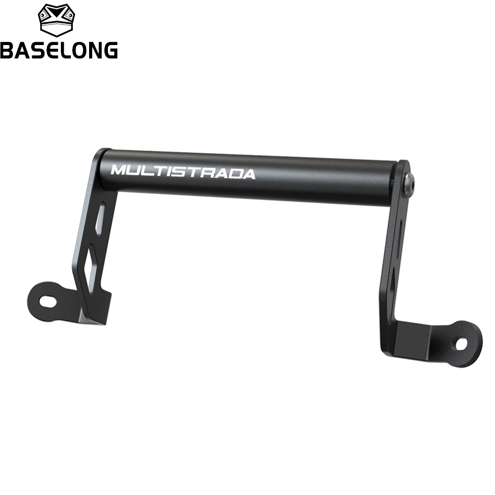 Для Ducati Multistrada 950/1200/1260/V2 2015-2016-2017-2018-2019-2020-2021-2022-2023-2024 Держатель кронштейна для навигации GPS