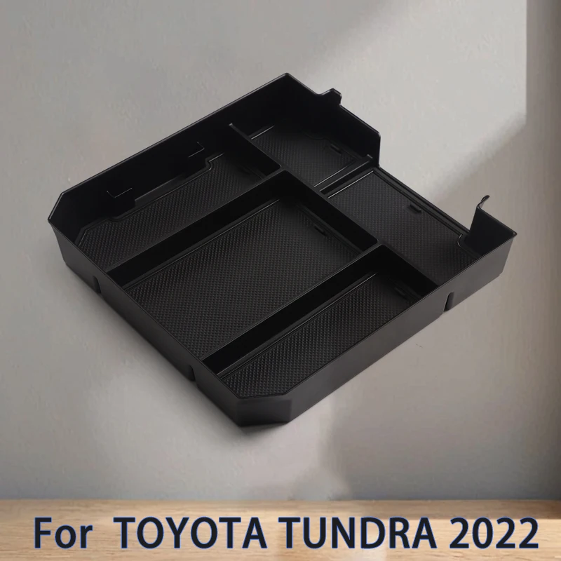 

Armrest Box Storage Box Modification Stowing Tidying Box For TOYOTA TUNDRA 2022 Car Internal Accessories