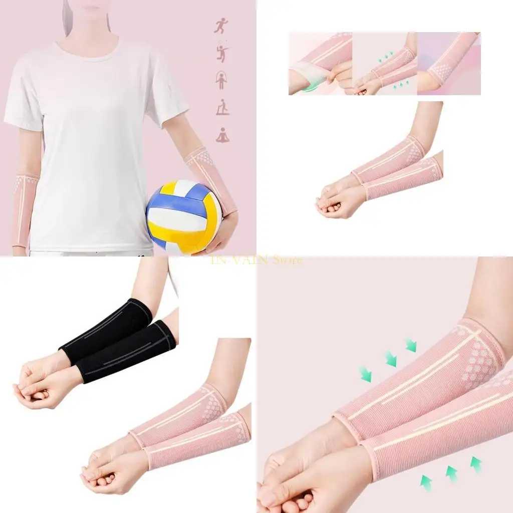 

M5TC Compression Arm Guard Sports Training Arm Protector Volleyball Arm Ryeves Спортивные браслеты проходят