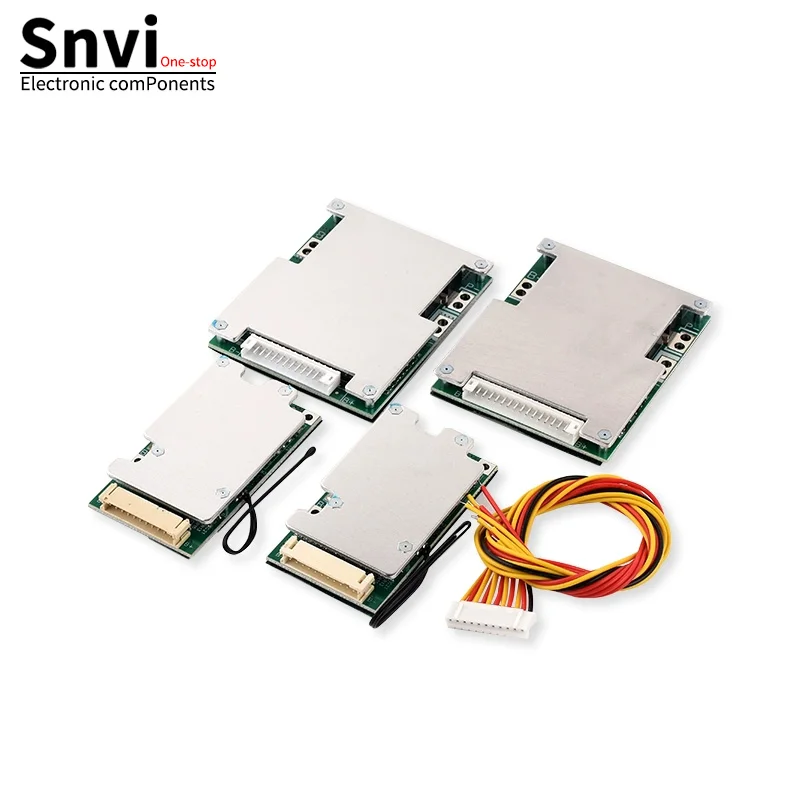 แผงวงจรป้องกันแบตเตอรี่ลิเธียมแบบบาลานซ์ 60V16S/48V13S/36V10S 30A/50A สำหรับยานยนต์ไฟฟ้า