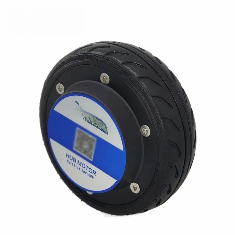 

Hub Motor & Servo Driver Kit for Service Robots & AGV | 5 Inch 24V Electric Wheel