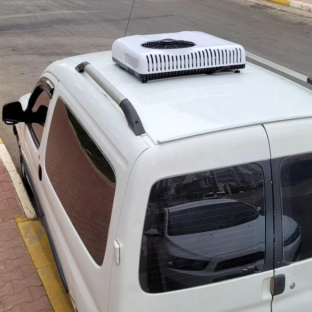 

12V 24V Auto Parking Cooler Rooftop Air Conditioner Unit for Car RV Truck Vehicle Use