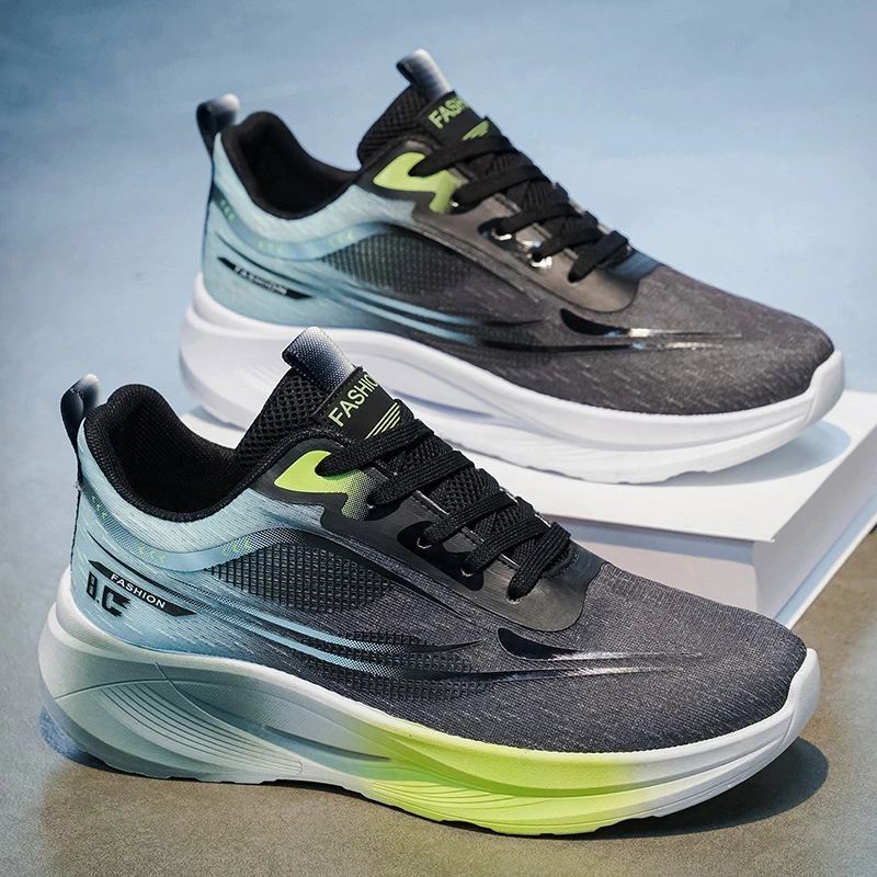 Men's shoes 2026 summer sports shoes running shoes mesh breathable and comfortable outdoor running shoes sneakers