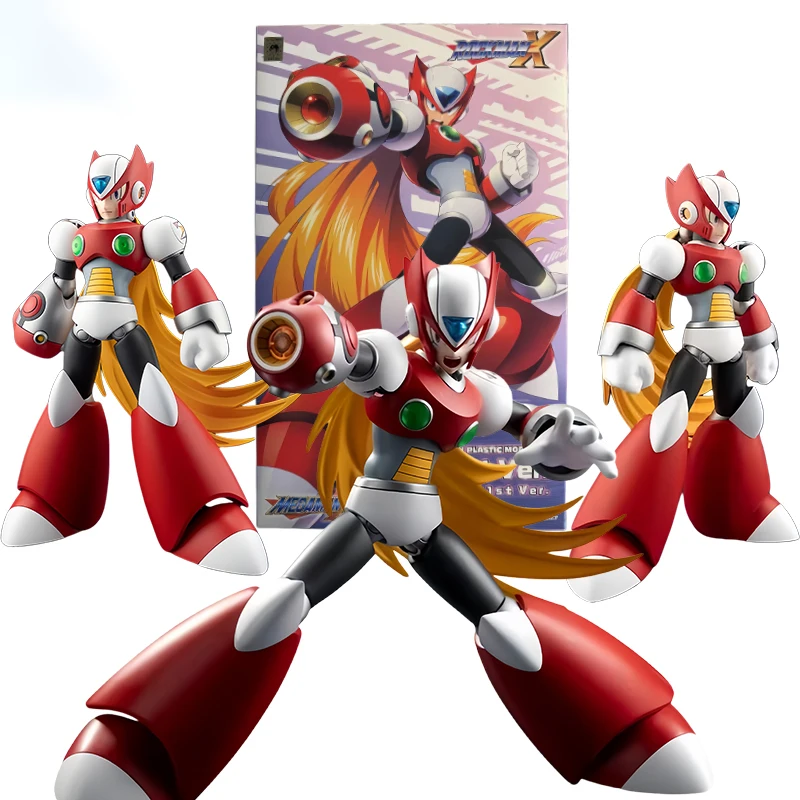 

Kotobukiya Mega Man Action Figures Zero 1St Ver. Plastic Model Kit ROCKMAN X Anime Model Collection